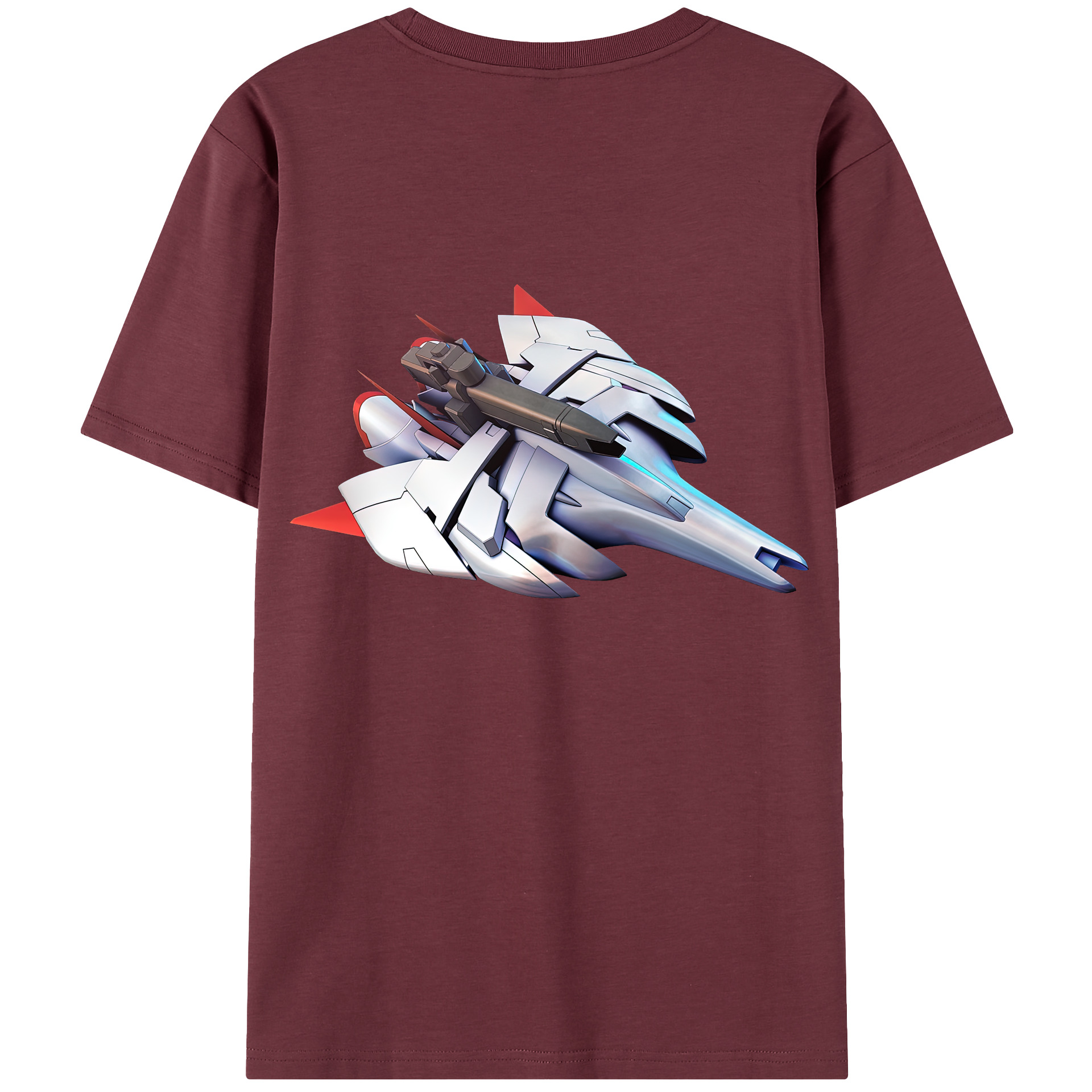 （画像用） 機動戦士ガンダム Mobile Suit Gundam 綿100％半袖Tシャツ（背面プリント）